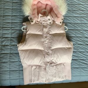 Pink Talula Duck Down and Feather Vest